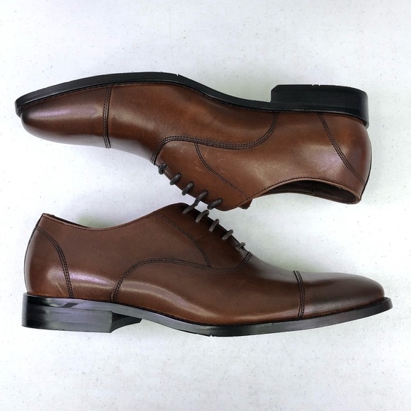 Gordon Rush Dillon Brown Leather Oxford Dress Shoes main image 10